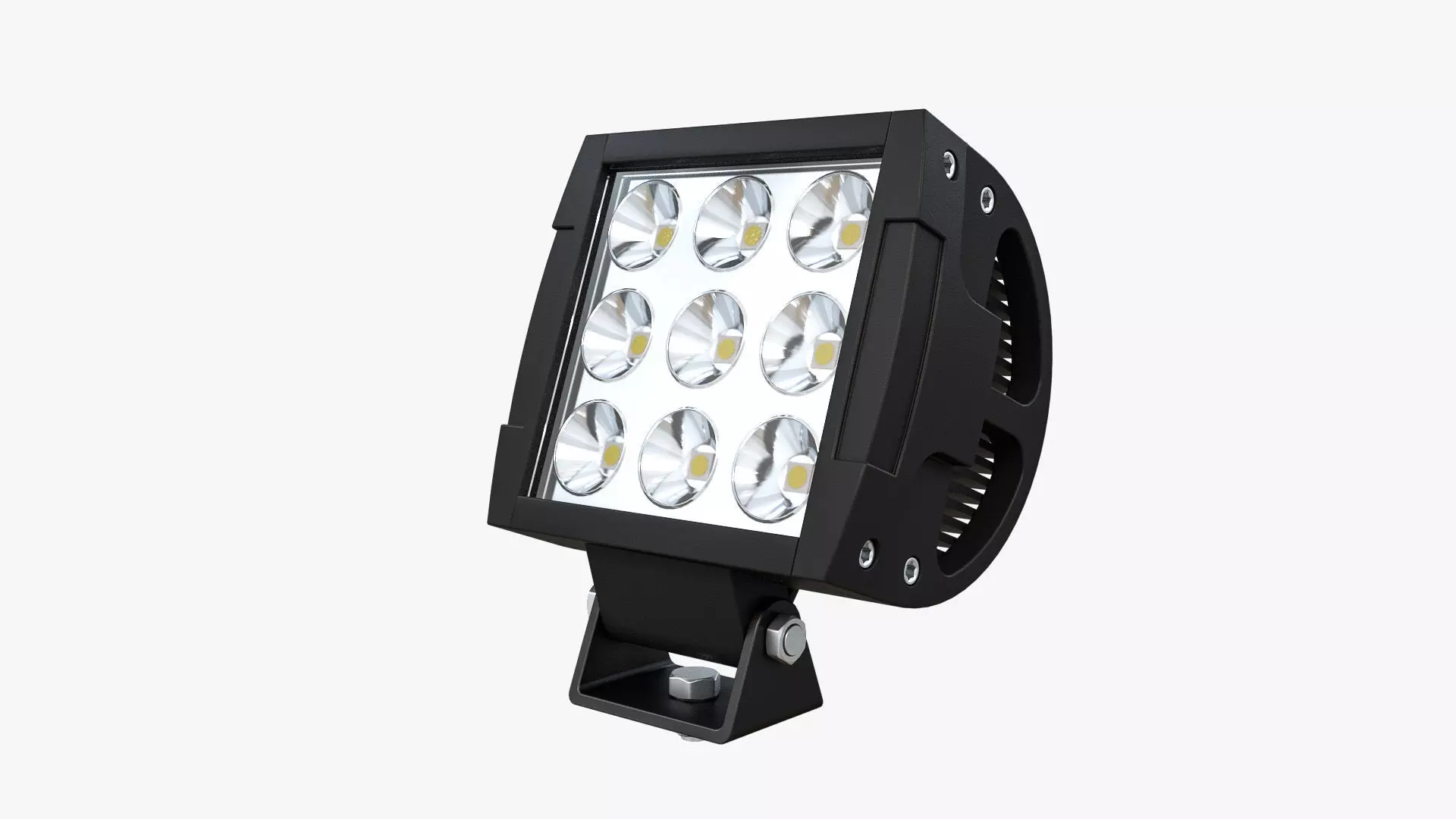 Small LED Light Bar V2 3D model_0