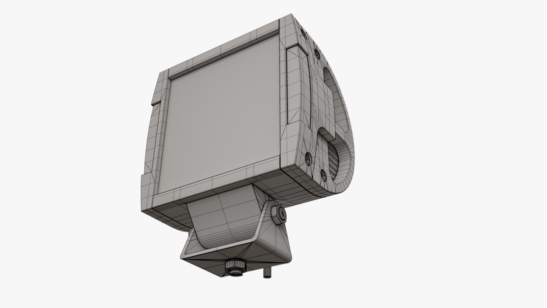 Small LED Light Bar V2 3D model_11