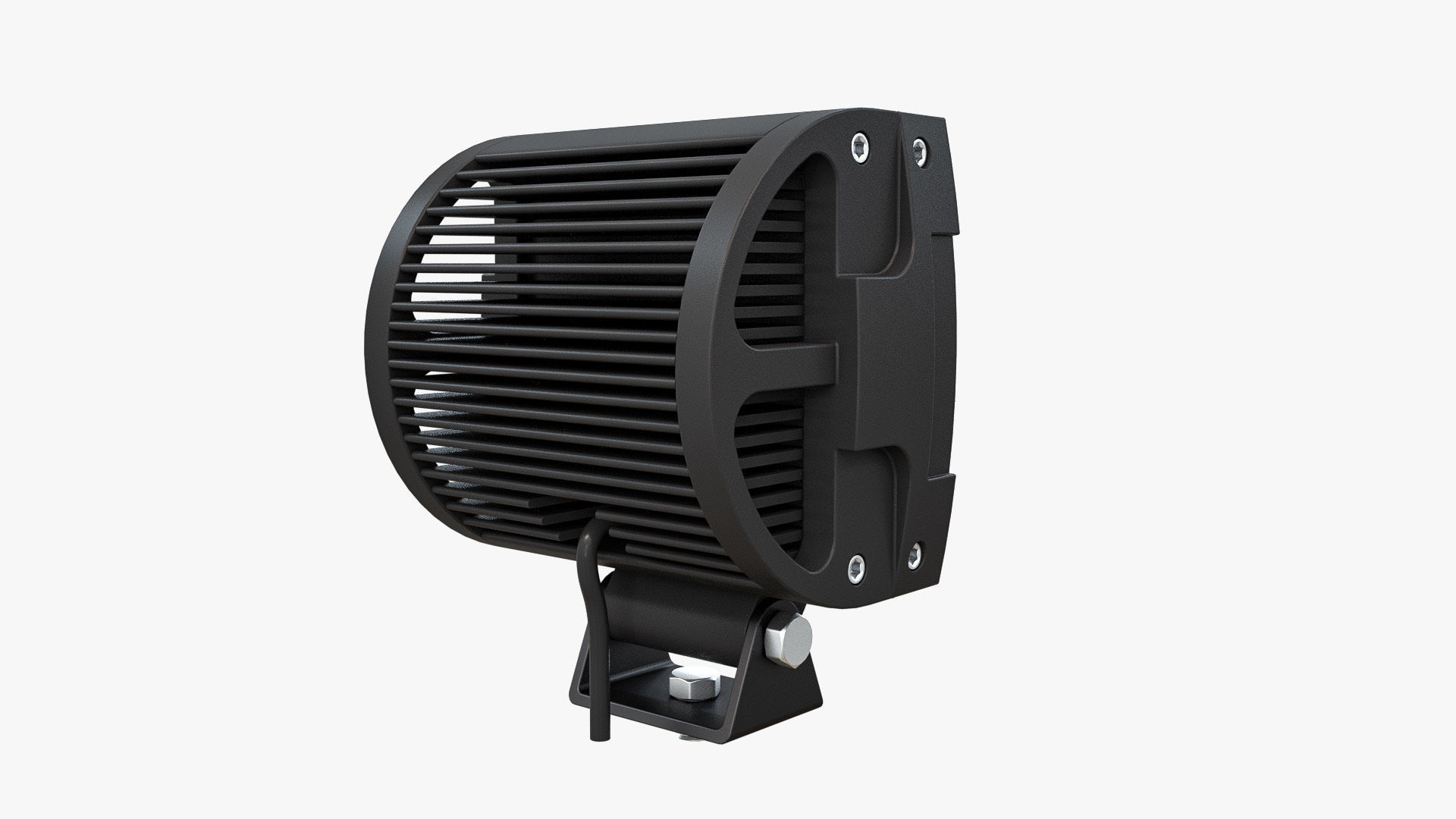 Small LED Light Bar V2 3D model_1