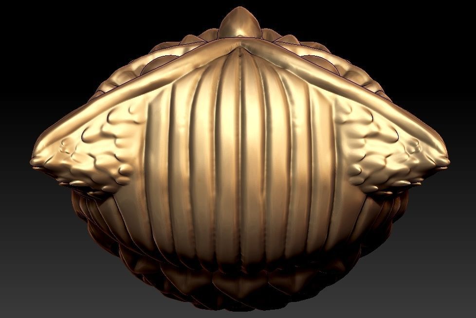 OWL Pendant 3D print model_5