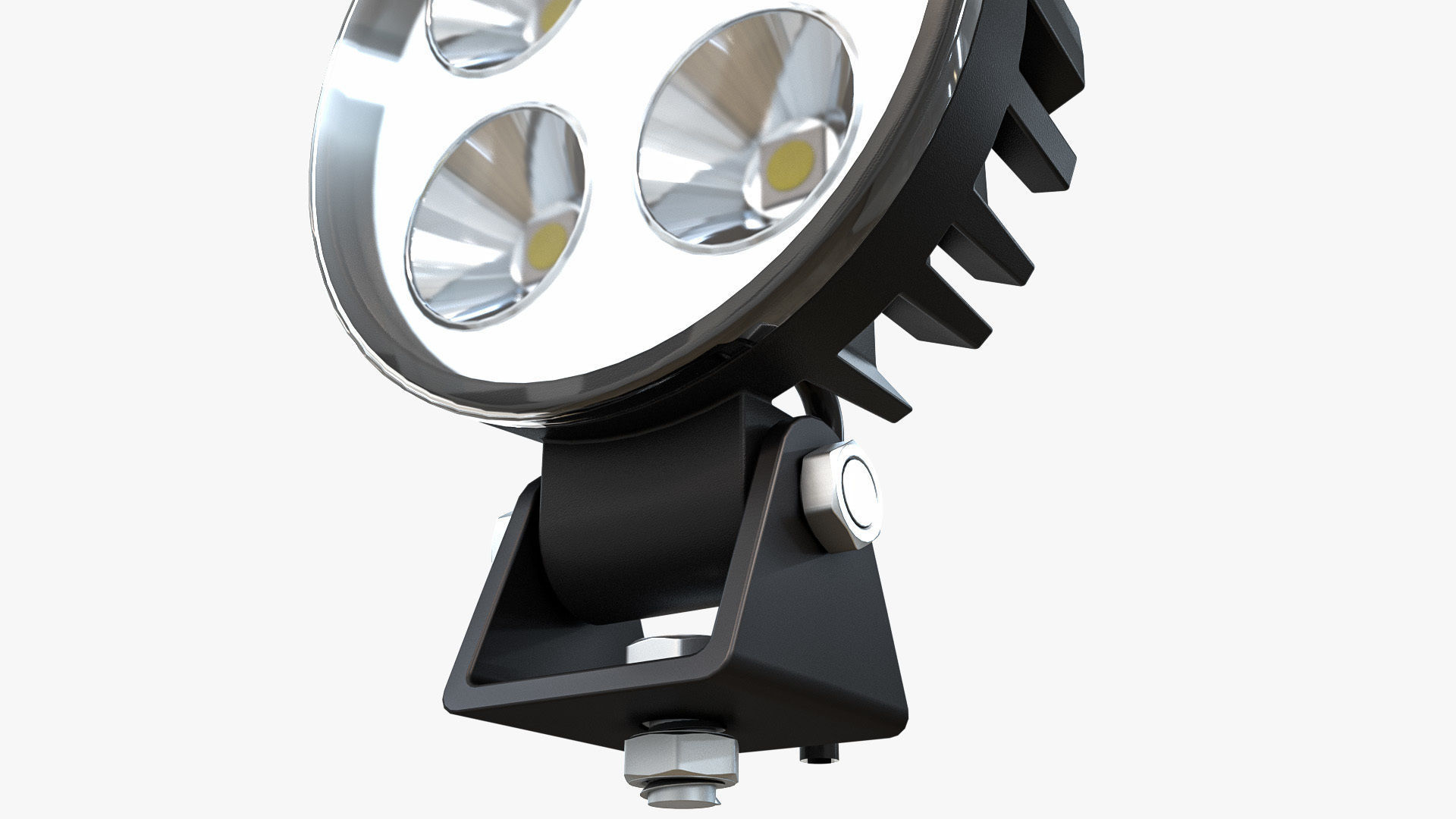 Circular LED Light Bar V2 3D model_8