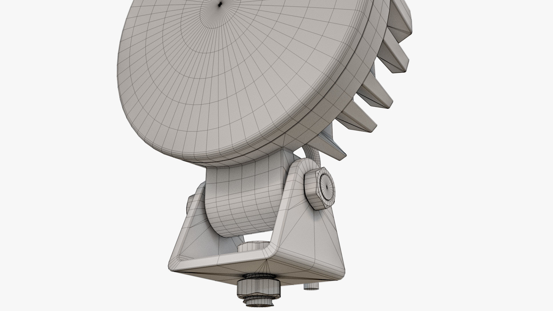 Circular LED Light Bar V2 3D model_15