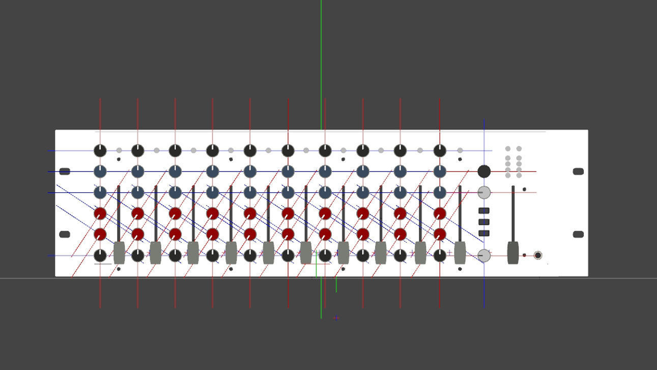 Behringer Eurorack Pro RX1202FX 3D model_7