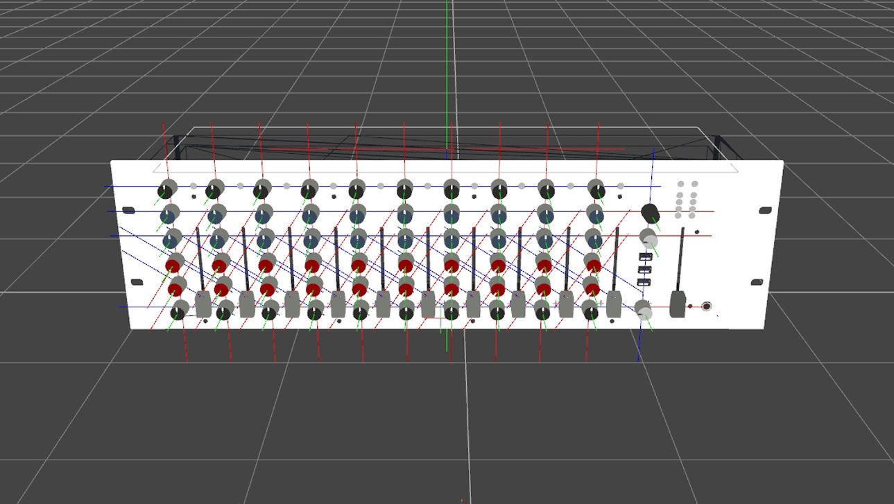Behringer Eurorack Pro RX1202FX 3D model_4