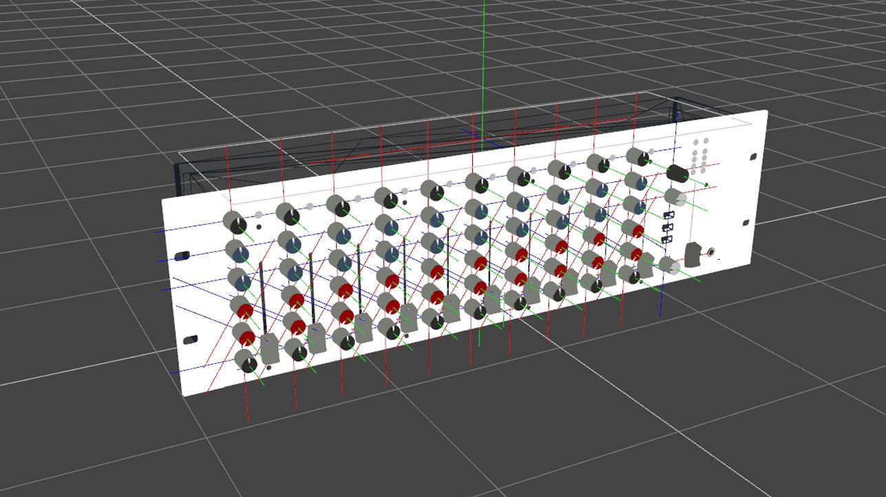 Behringer Eurorack Pro RX1202FX 3D model_3