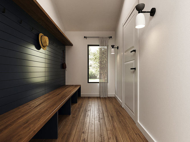 Cabin II House by FGM 3D model 5