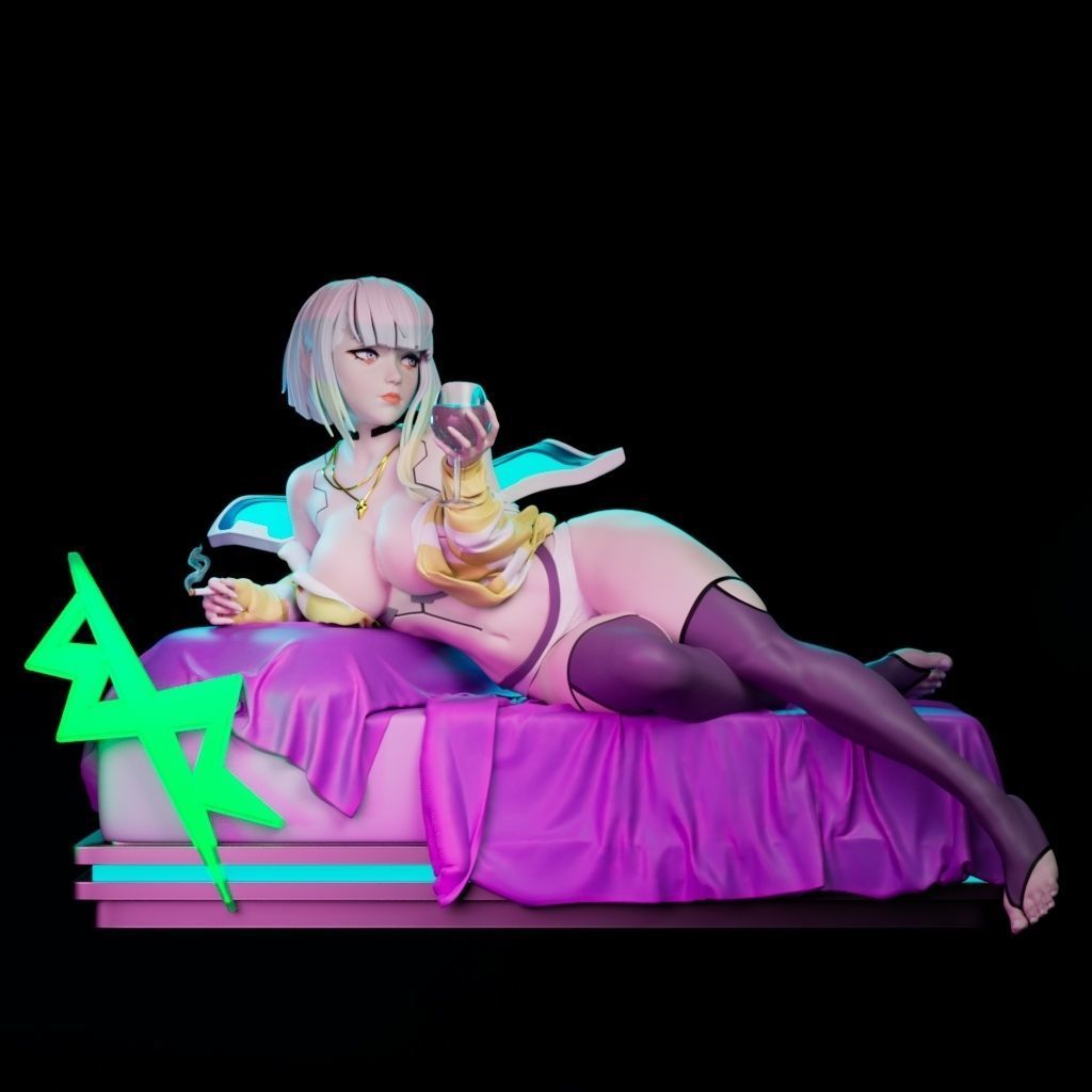 Lucy EdgeRunner  3D print model_3