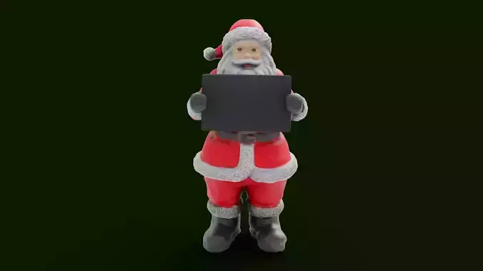 Santa 3D model