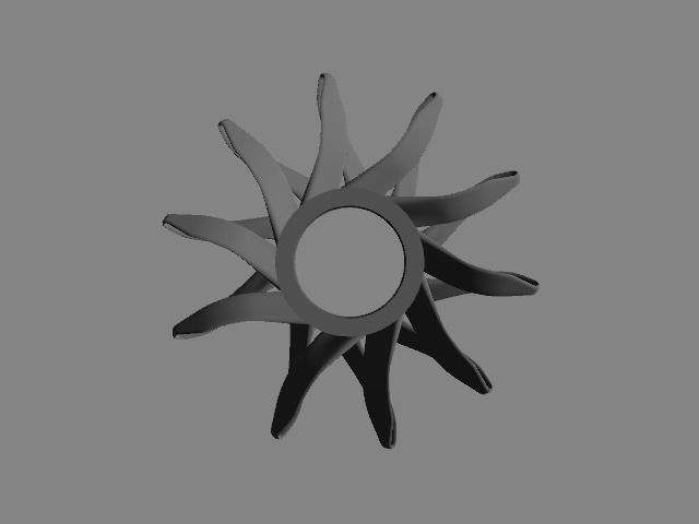 toroidal propeller Free 3D print model_1