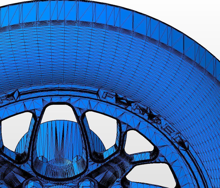 Set of wheel KEIZER Slepen for scale model of dragster 3D print model_13