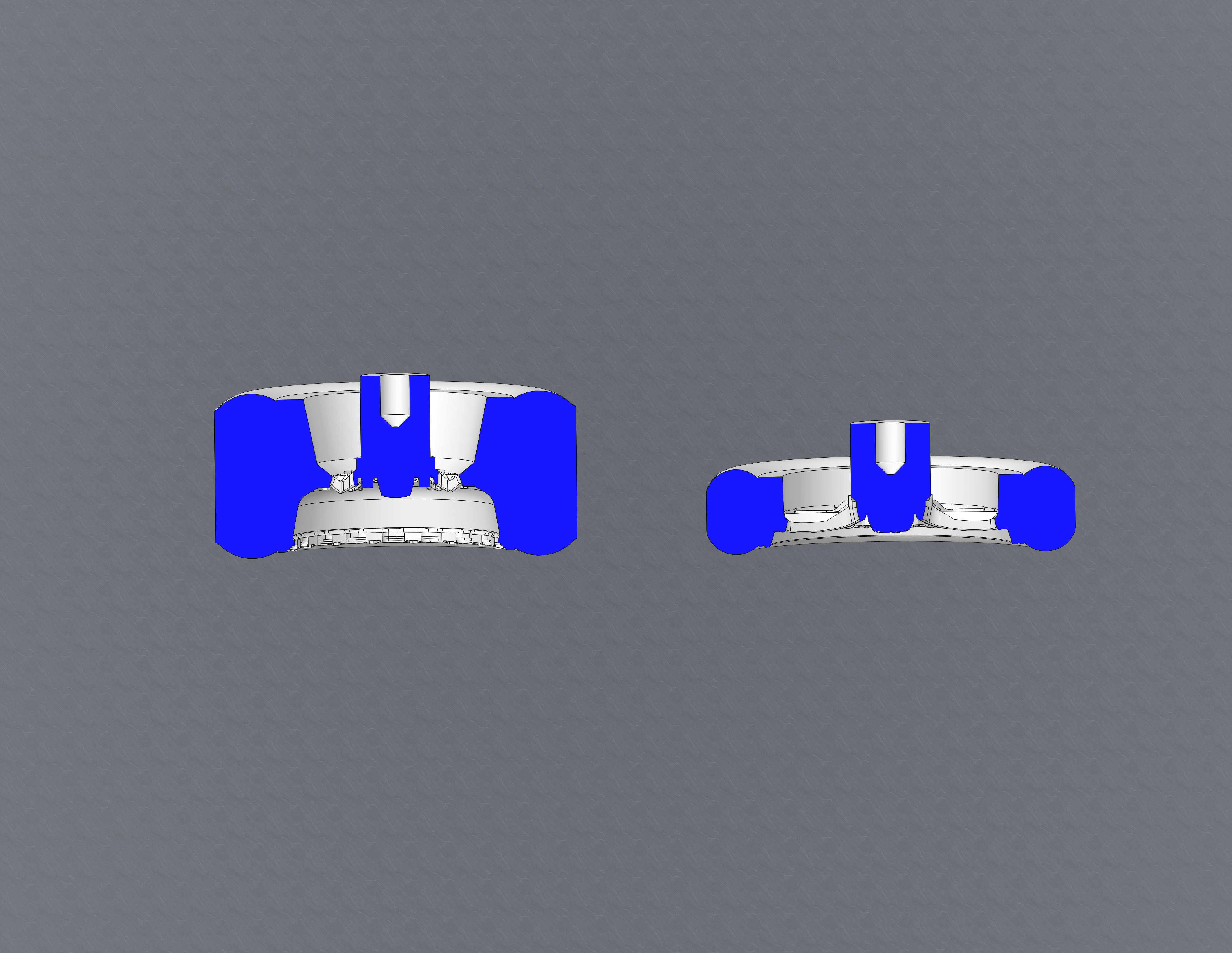 Set of wheel KEIZER Slepen for scale model of dragster 3D print model_15