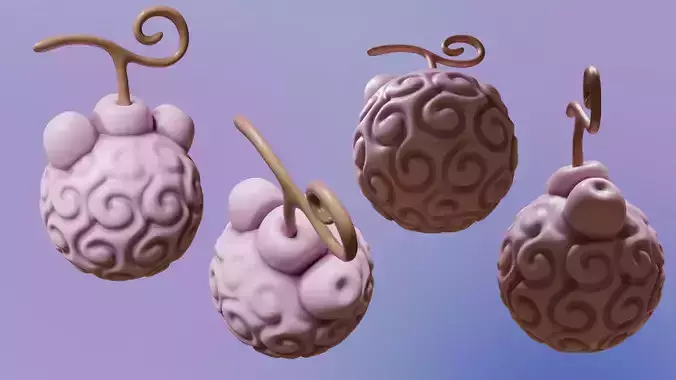 Nikyu Nikyu no Mi Paw-Palmed Human ONE PIECE Bartholomew Kuma 3D print model