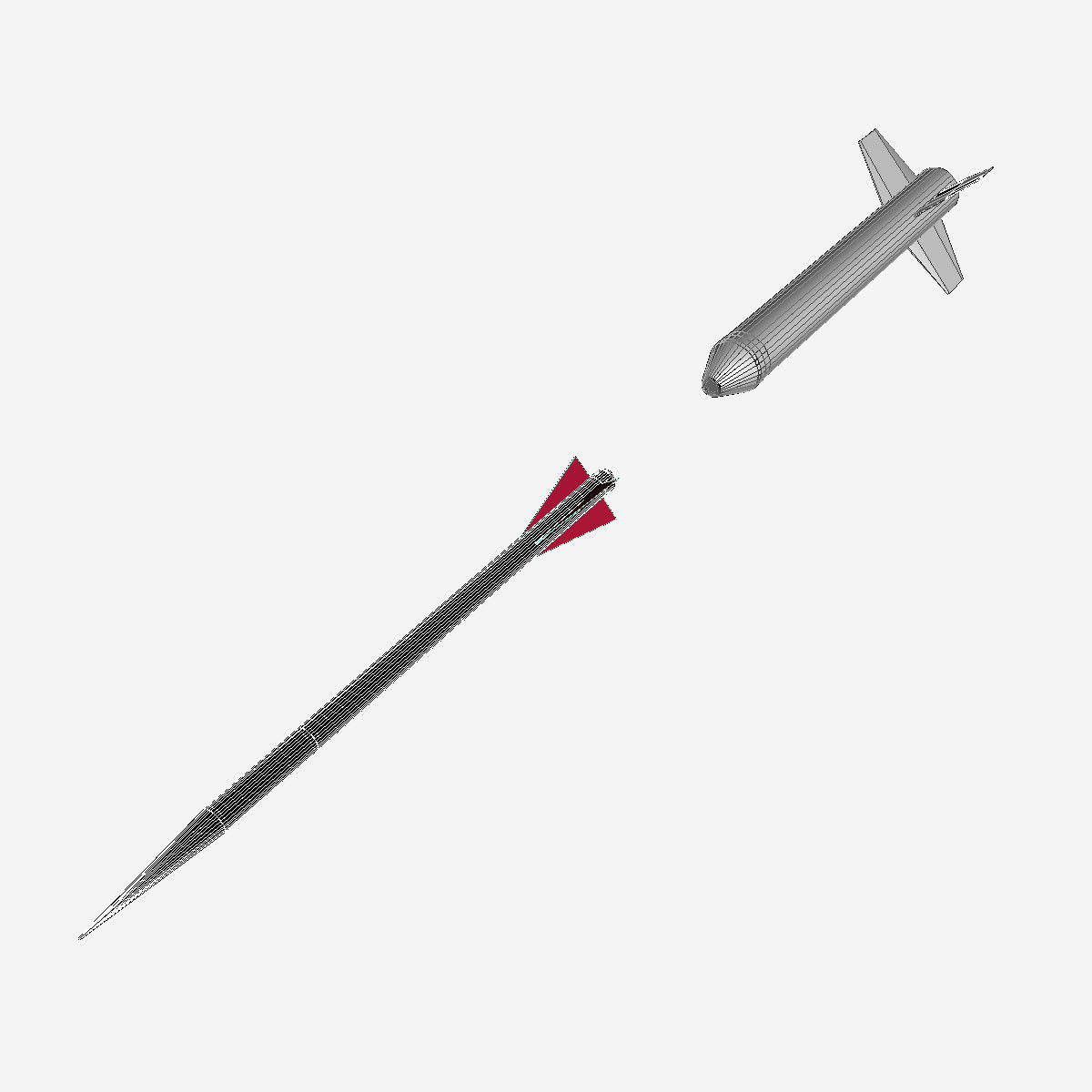 Nike Asp Rocket Low-poly 3D model_12