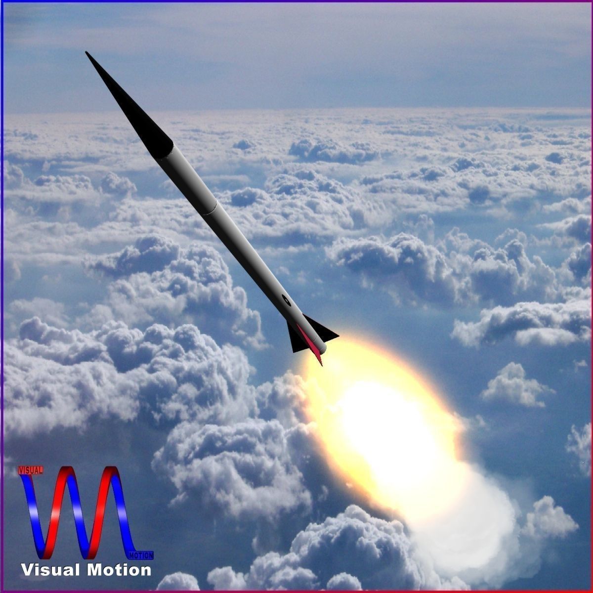 Nike Asp Rocket Low-poly 3D model_1