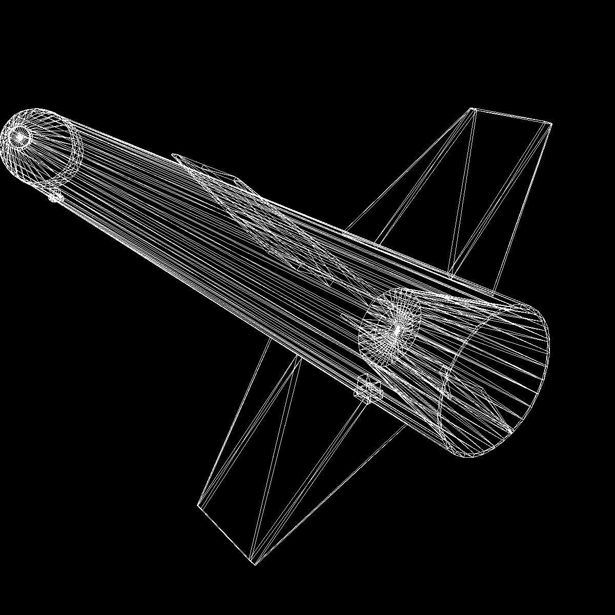 Nike Asp Rocket Low-poly 3D model_24