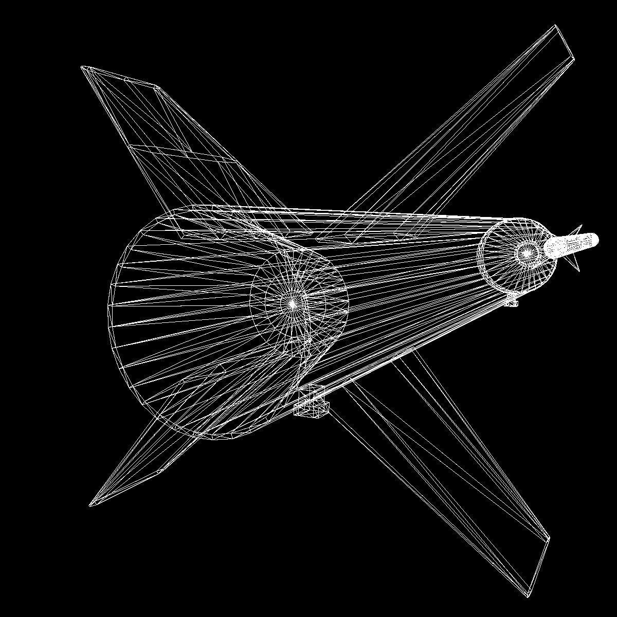 Nike Asp Rocket Low-poly 3D model_28