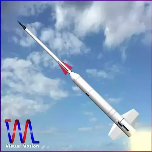 Nike Asp Rocket Low-poly 3D model