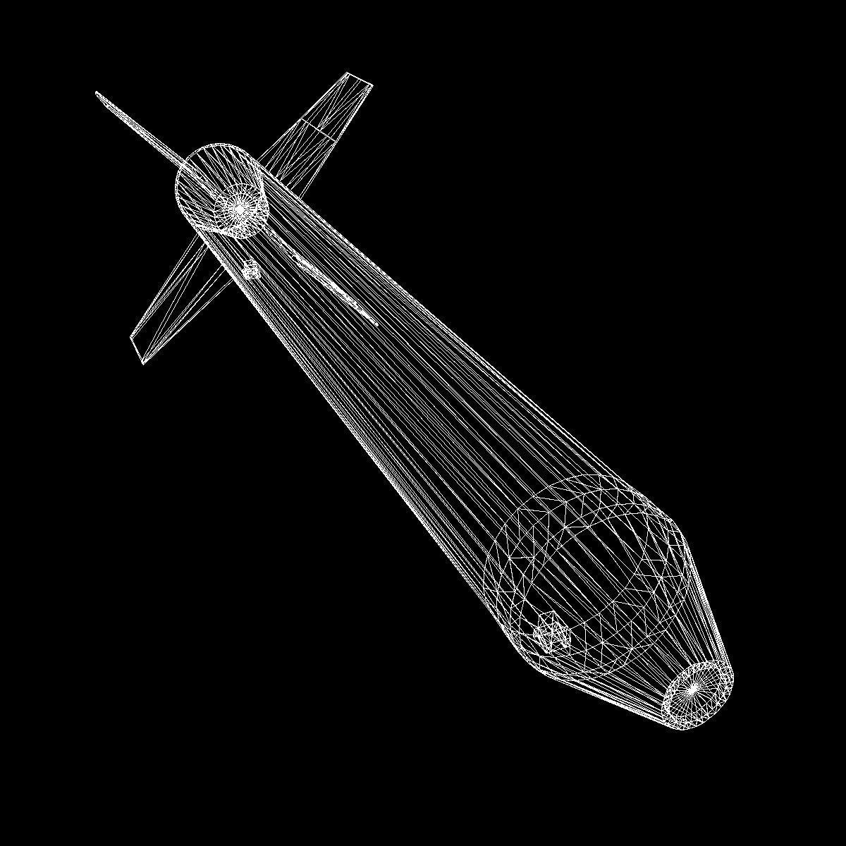 Nike Asp Rocket Low-poly 3D model_25