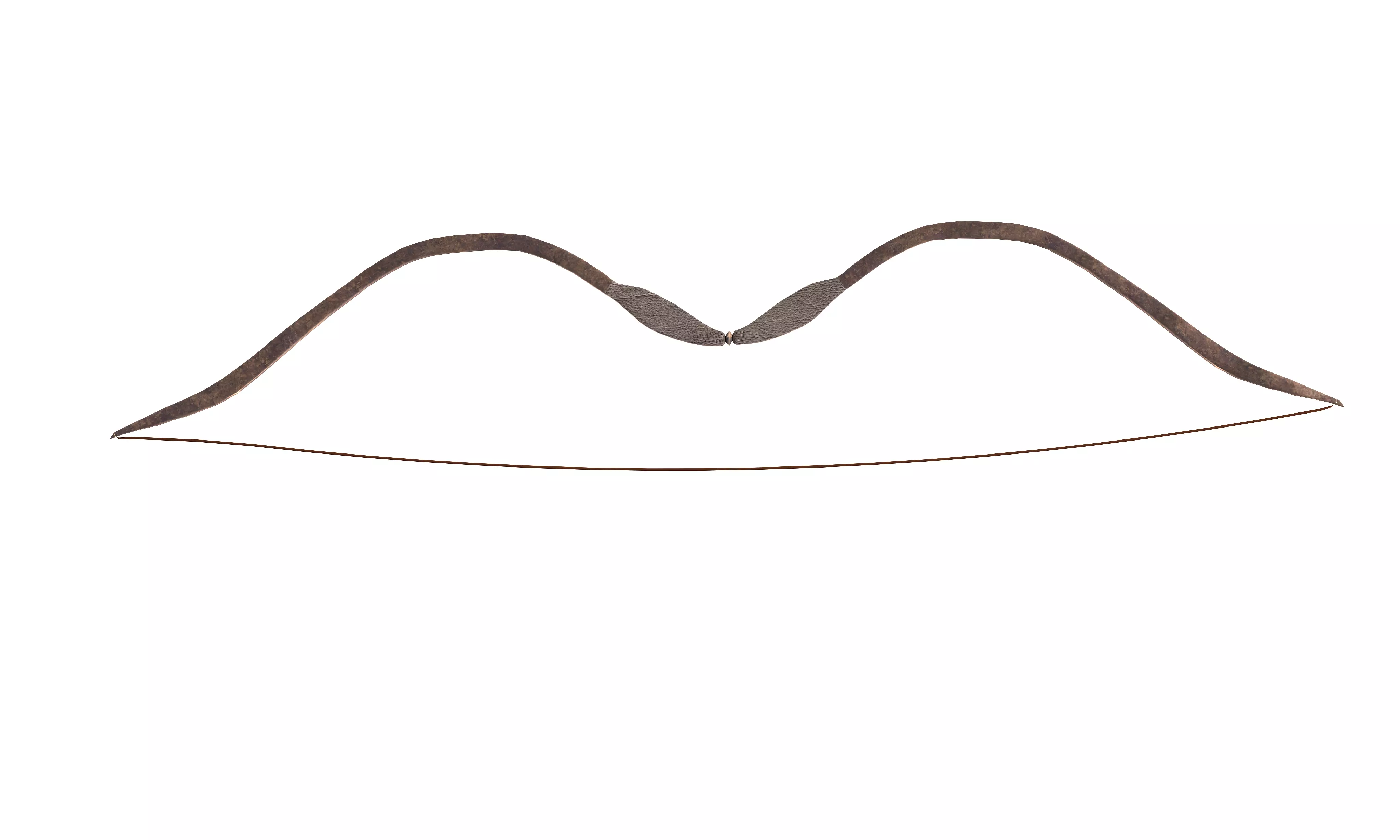 LongBow Low-poly 3D model_0