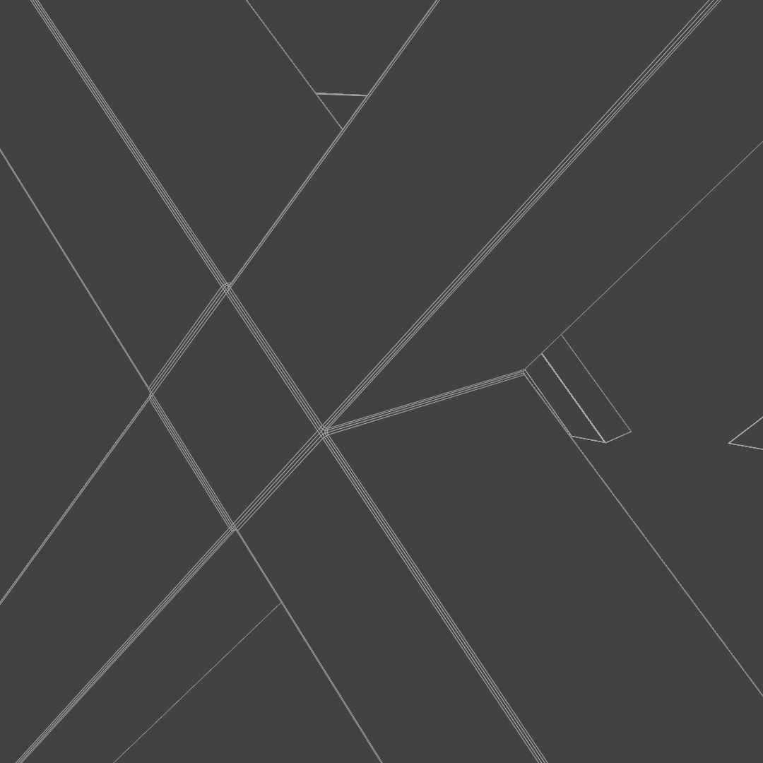 Colection of dining tables with bench 3D model_14