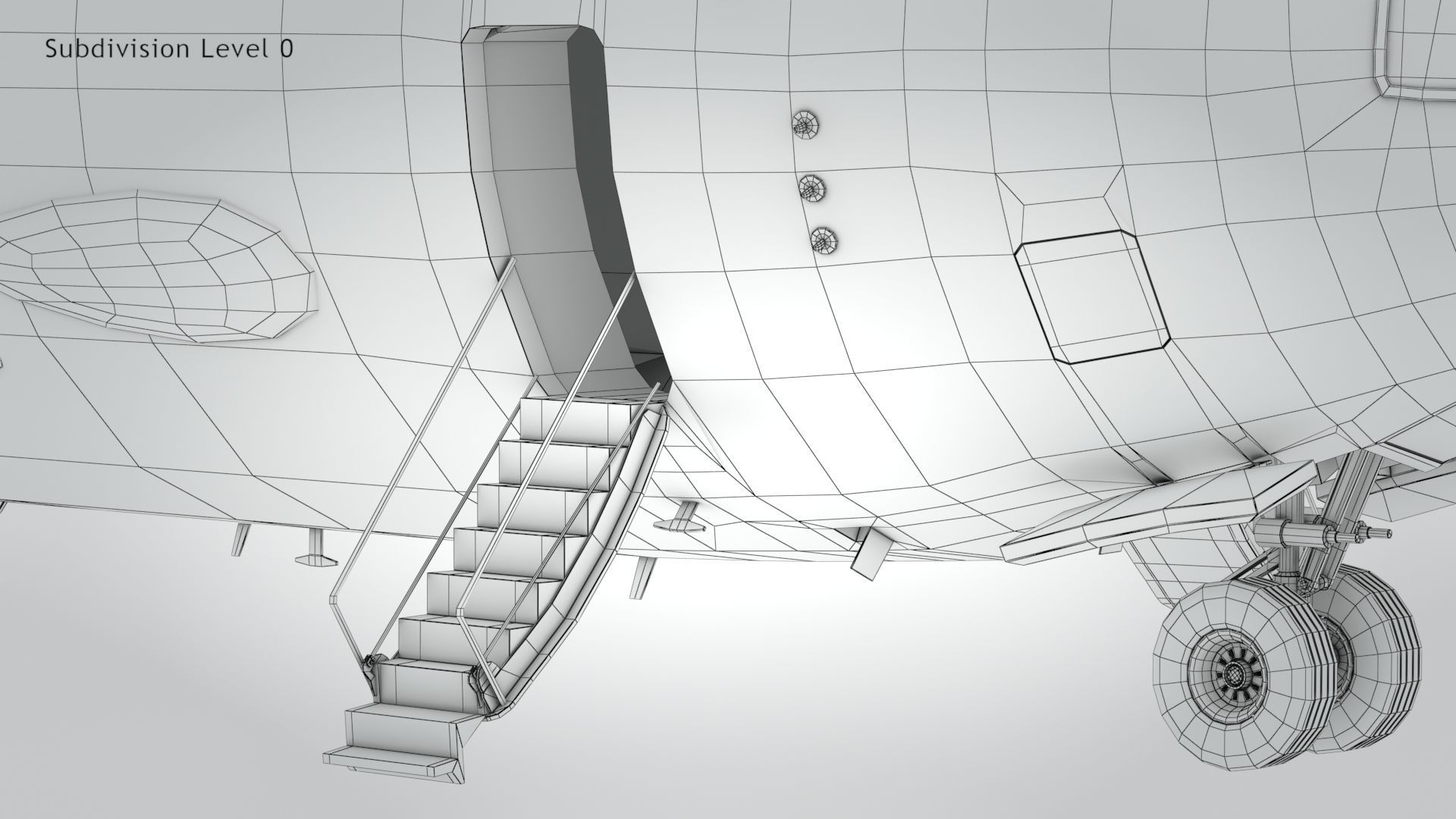 C-17 GLOBEMASTER III Low-poly 3D model_37