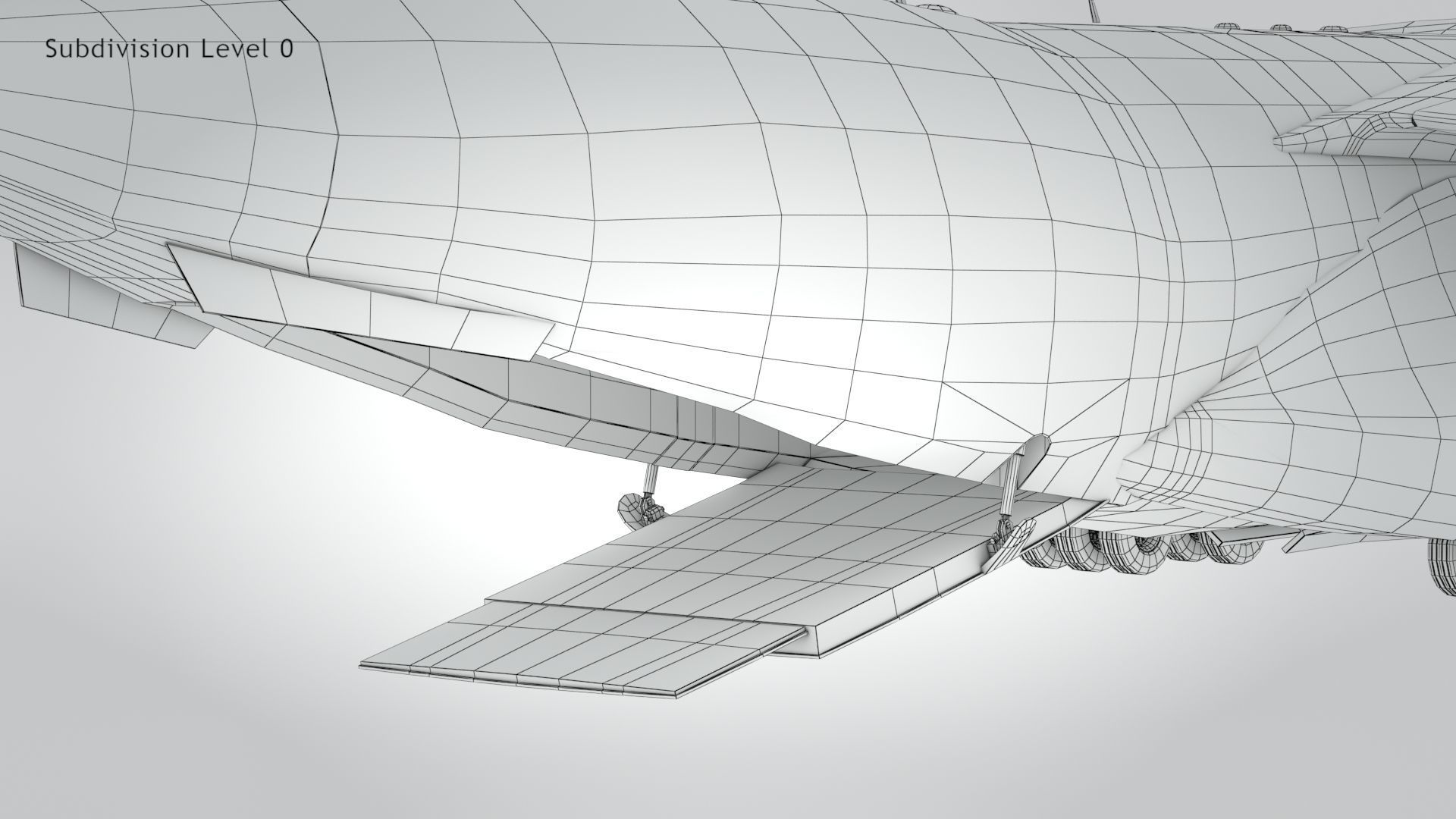 C-17 GLOBEMASTER III Low-poly 3D model_27