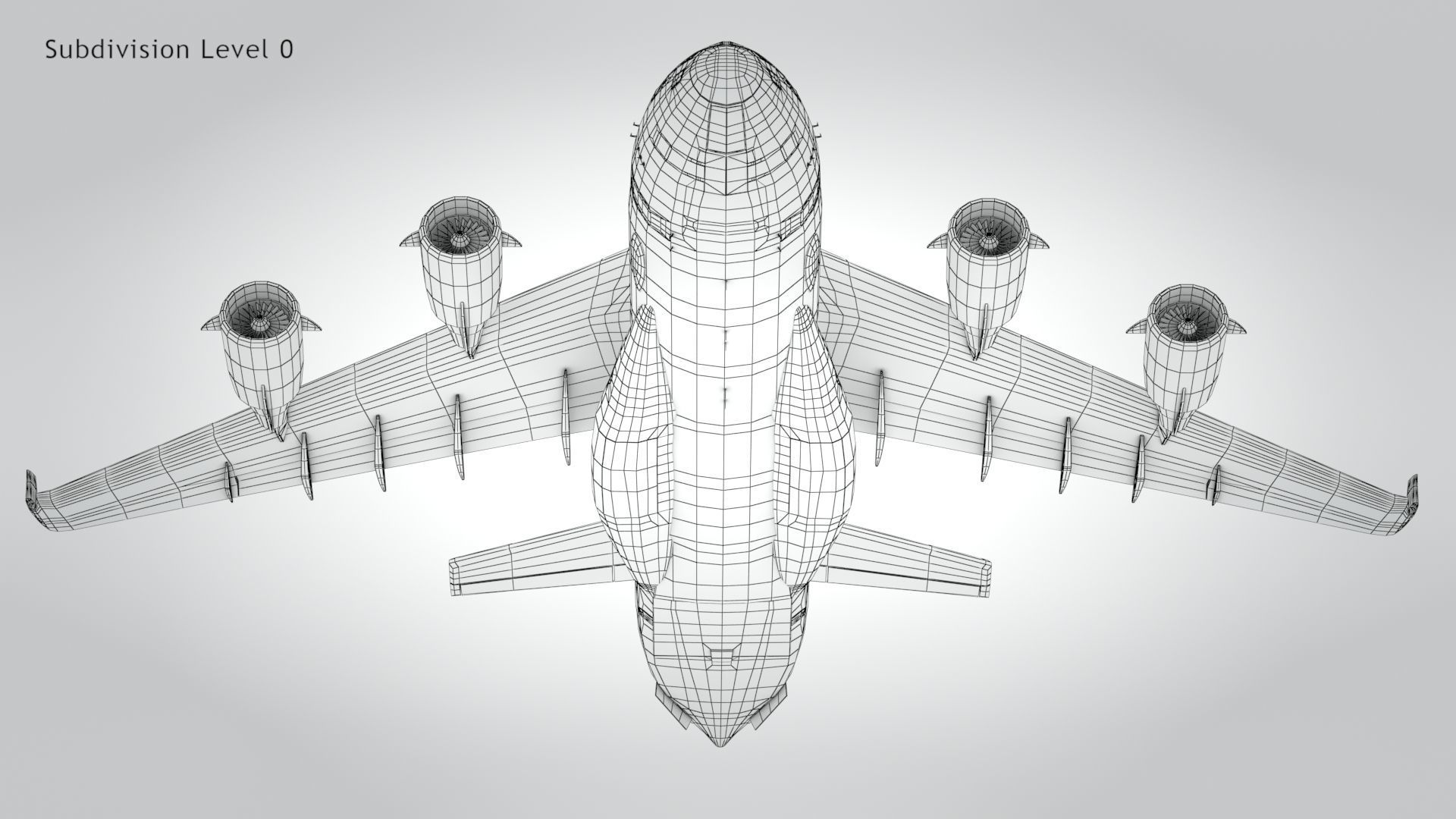 C-17 GLOBEMASTER III Low-poly 3D model_41