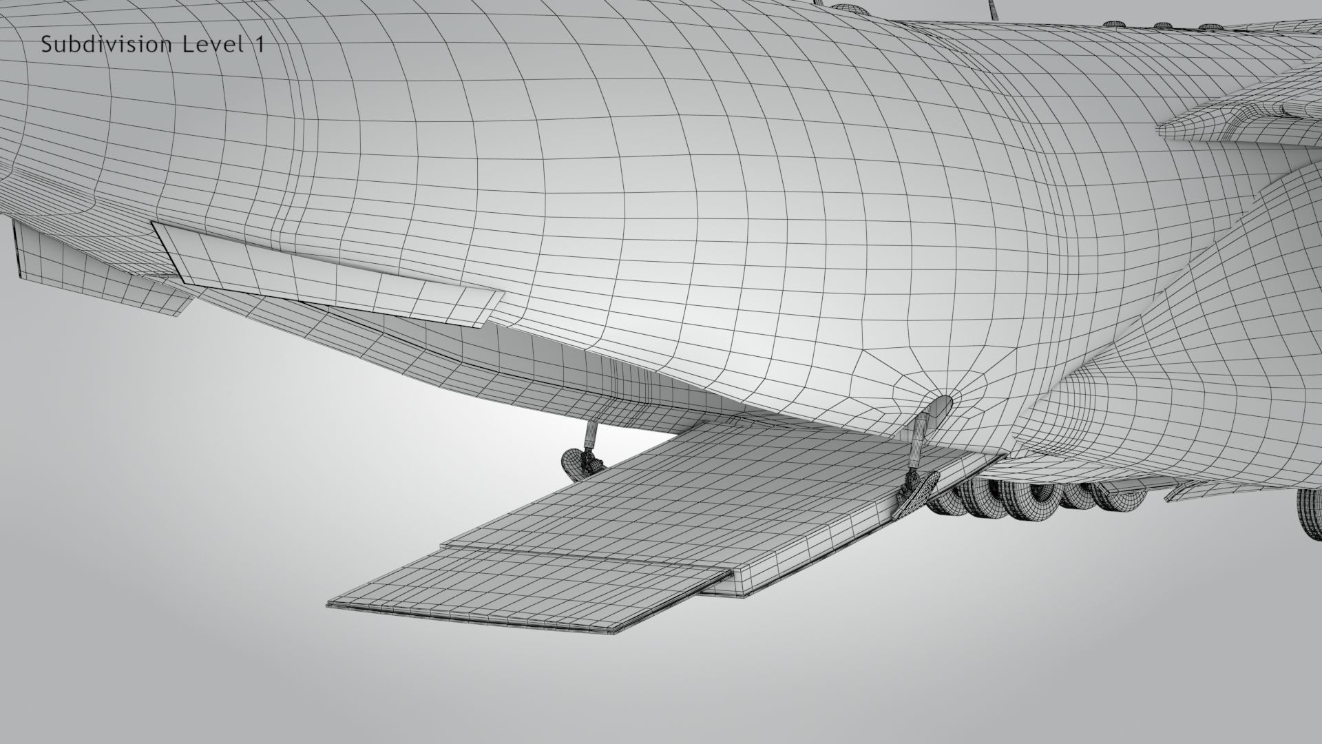C-17 GLOBEMASTER III Low-poly 3D model_28
