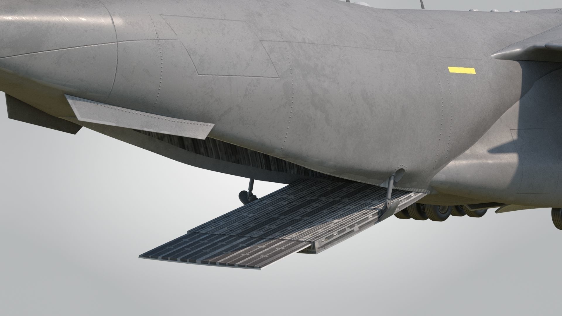 C-17 GLOBEMASTER III Low-poly 3D model_11