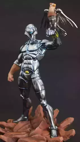 SILVERHAWKS COLLECTION 6 CHARACTERS STL FILES 3D print model  SILVERHAWKS COLLECTION 6 CHARACTERS STL FILES 3D print model