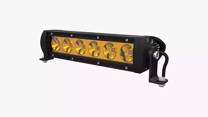 Medium Amber LED Light Bar V2