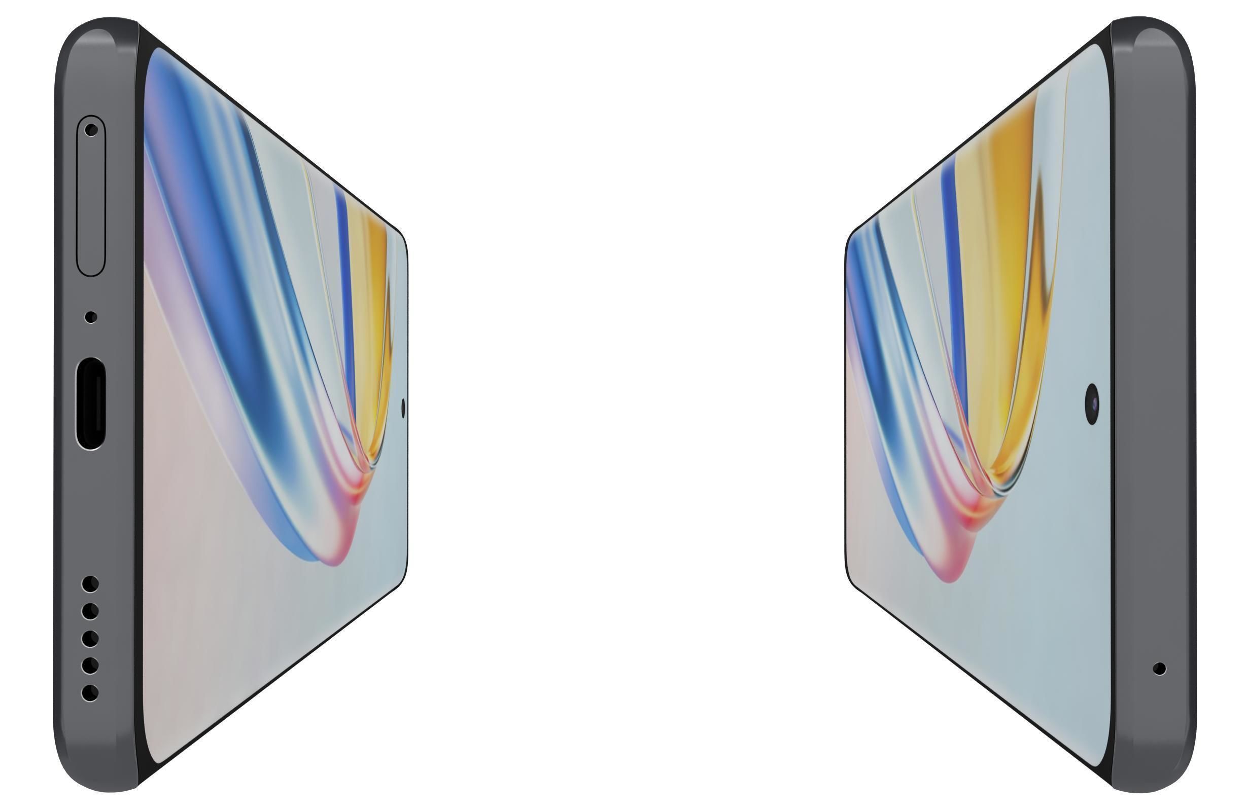 Honor X9b Midnight Black 3D model_9