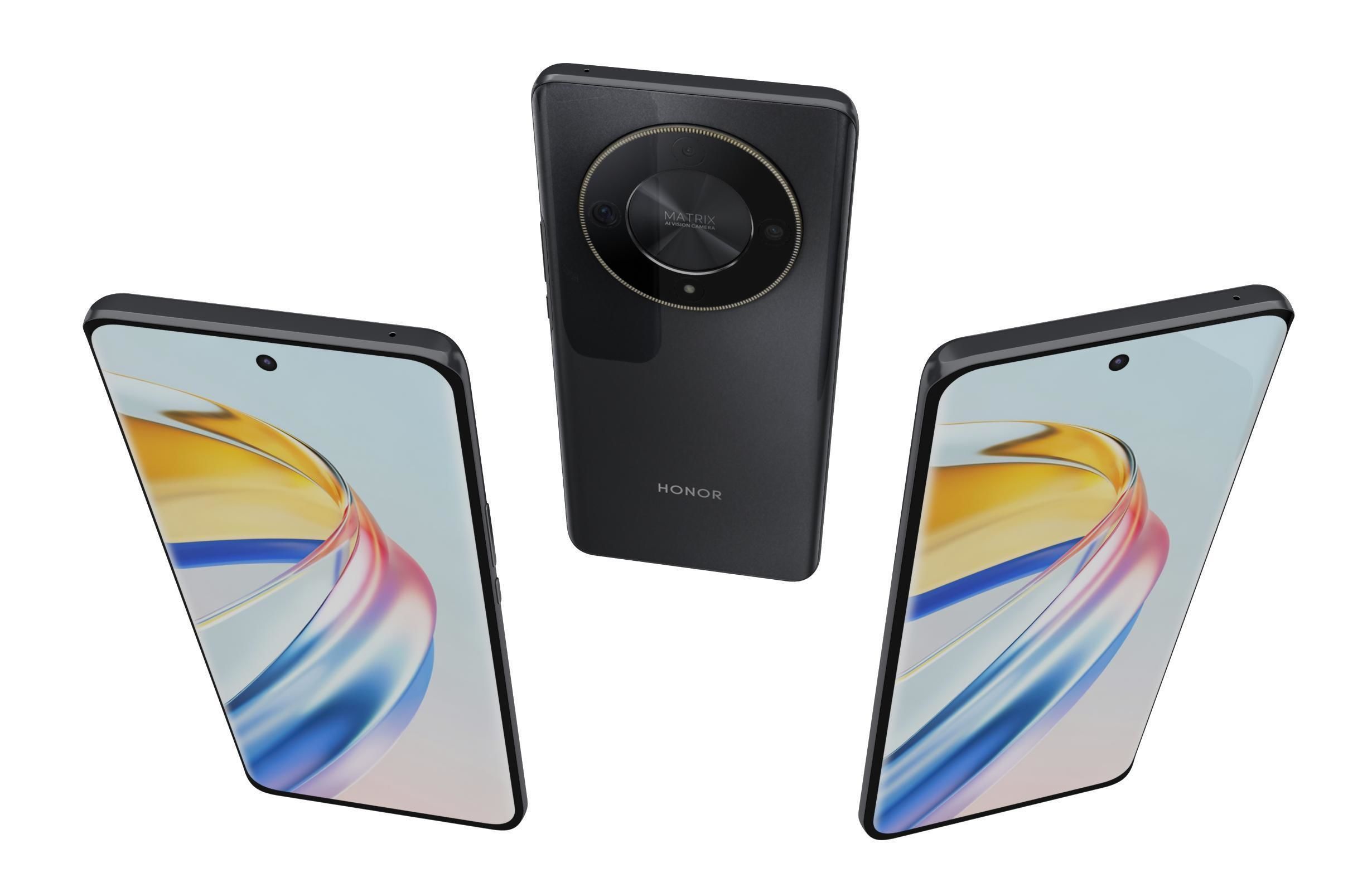 Honor X9b Midnight Black 3D model_1