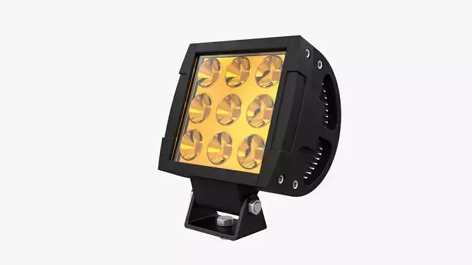 Small Amber LED Light Bar V2