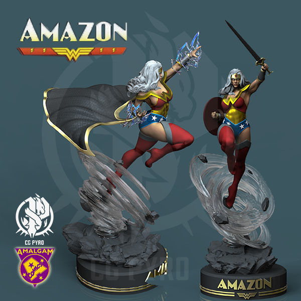 Amalgam Comics collection Pt1 STL files for 3D Printing files 3D print model_2