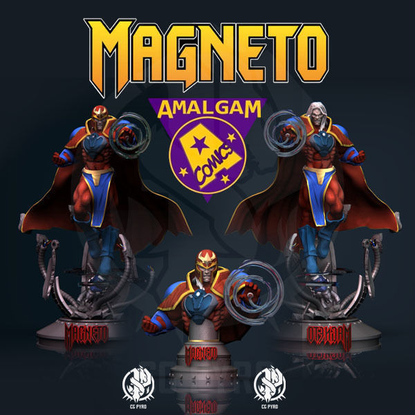 Amalgam Comics collection Pt1 STL files for 3D Printing files 3D print model_1