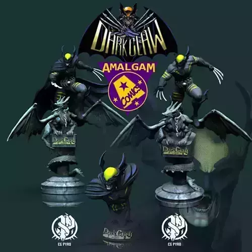 Amalgam Comics collection Pt1 STL files for 3D Printing files