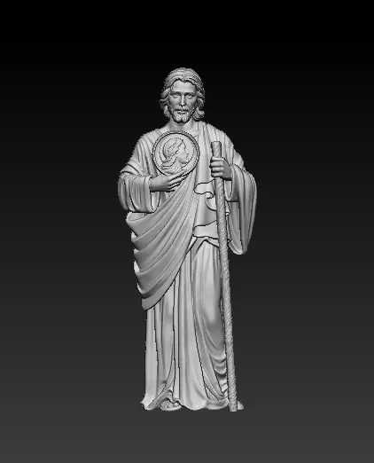 Saint Judas Model 3D print model_0