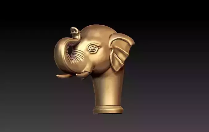 Elephant Head Model