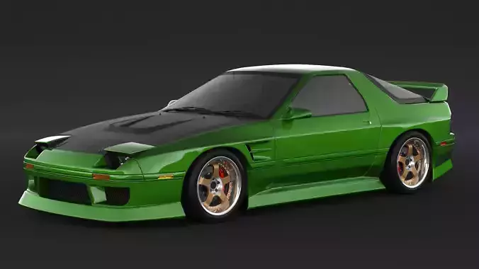 Mazda RX-7 FC3S 3D model