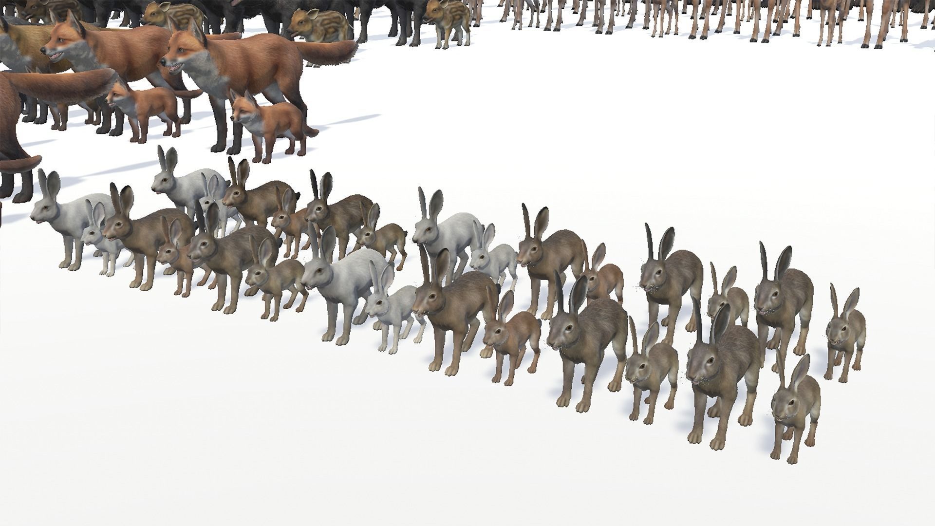 FOREST ANIMALS 3 3D Model Collection_20