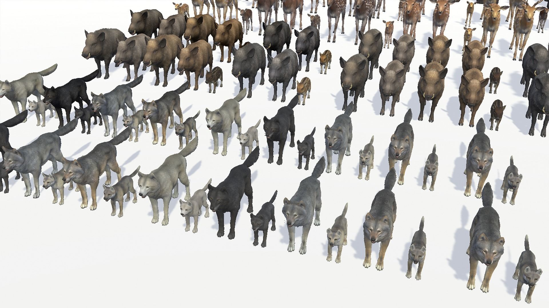 FOREST ANIMALS 3 3D Model Collection_22