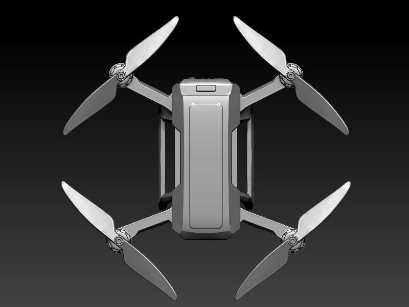 Drone Model 3D print model_2