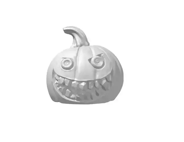 Halloween scary pumpkin 3D print model