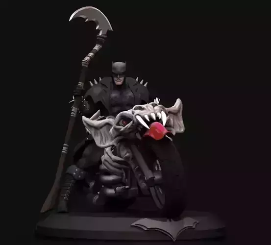 BATMAN DEATH METAL COLLECTION 3 MAIN CHARACTERS STL 3d printing