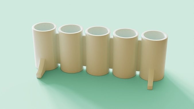 3D-printable container Free 3D print model