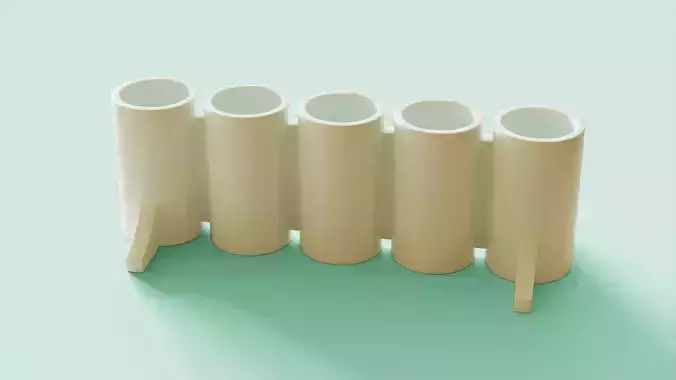 3D-printable container