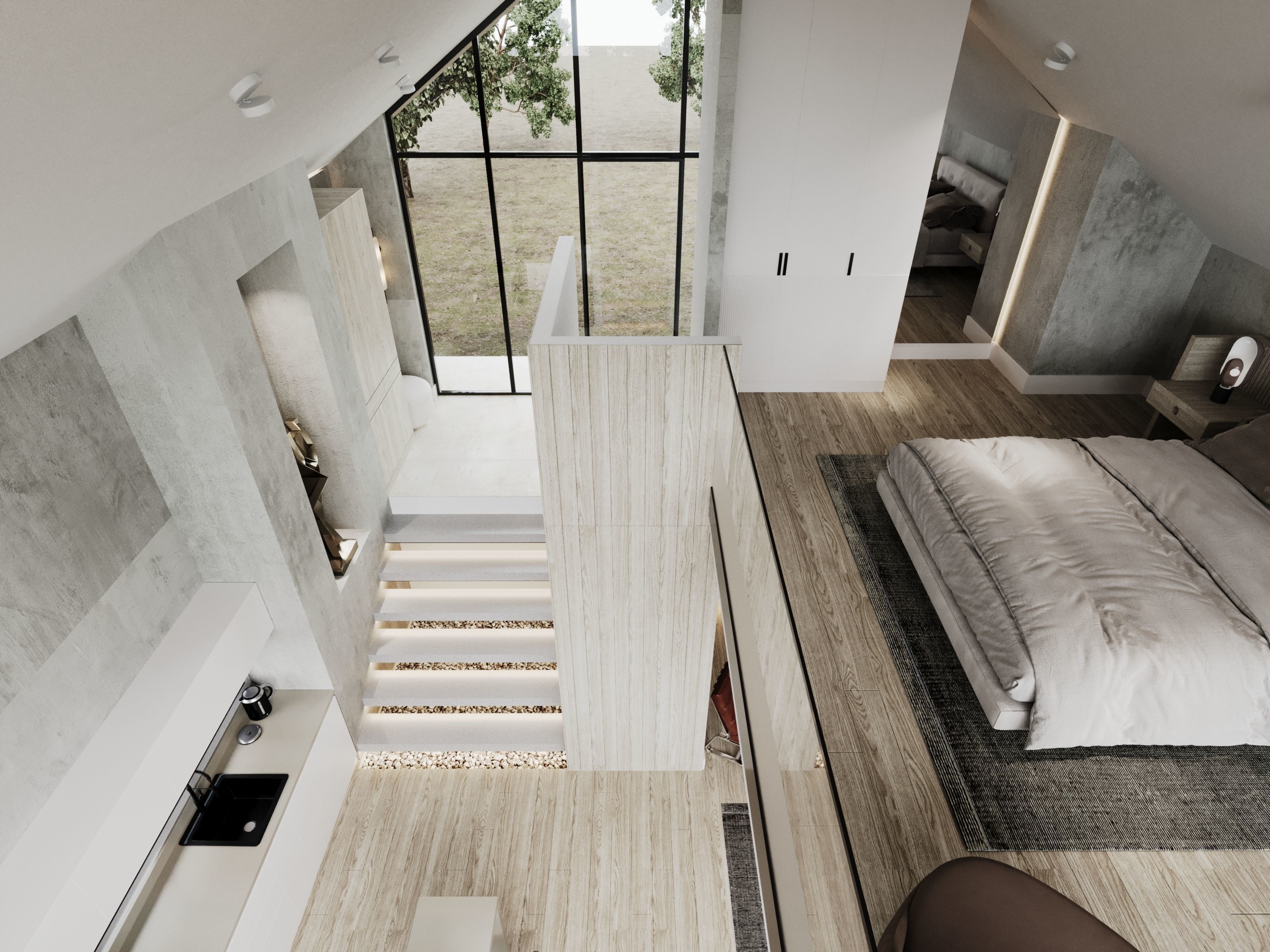 Level House by FGM 3D model_5