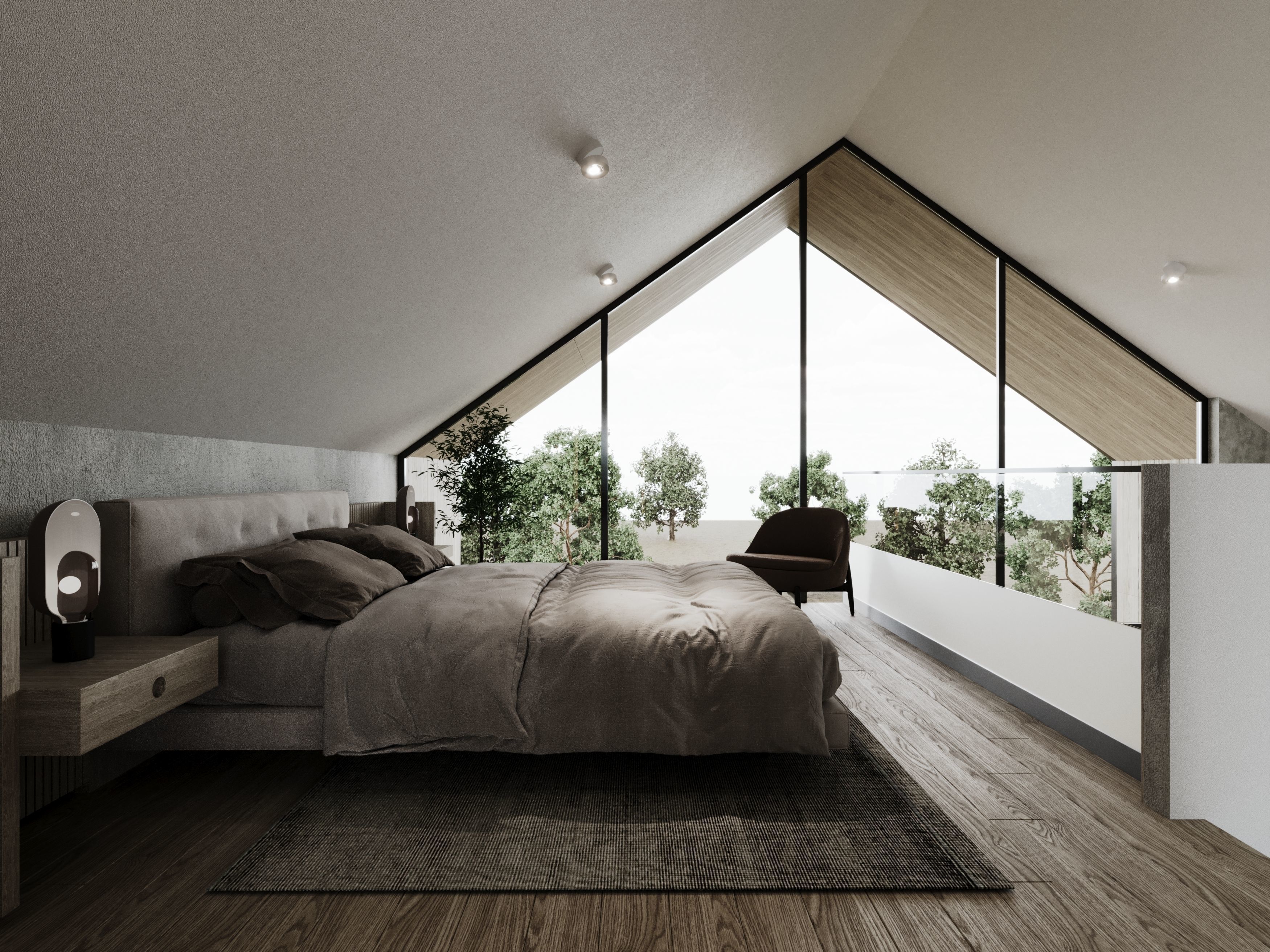 Level House by FGM 3D model_4