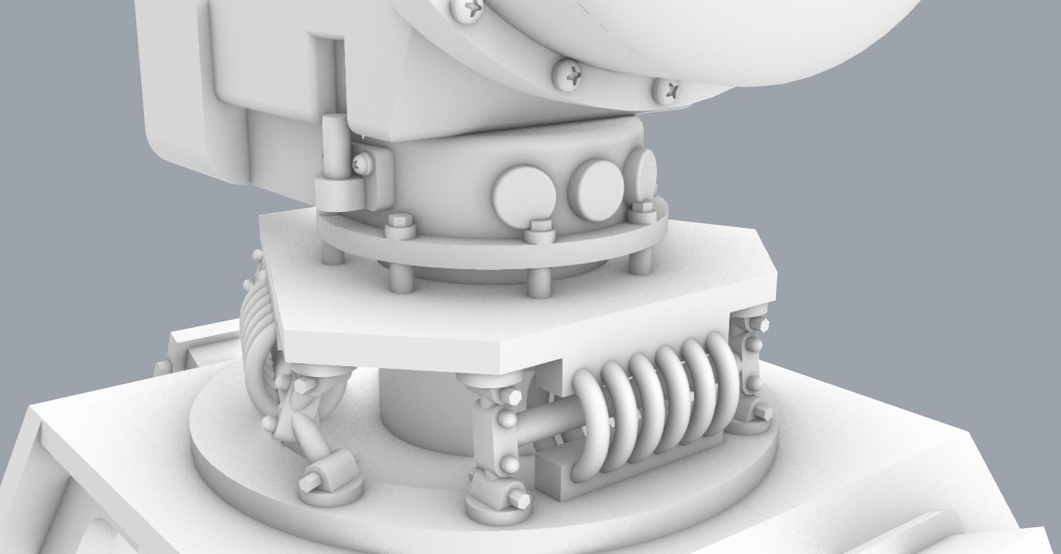 Ship Radars Set PM - 5 Models 3D print model_30